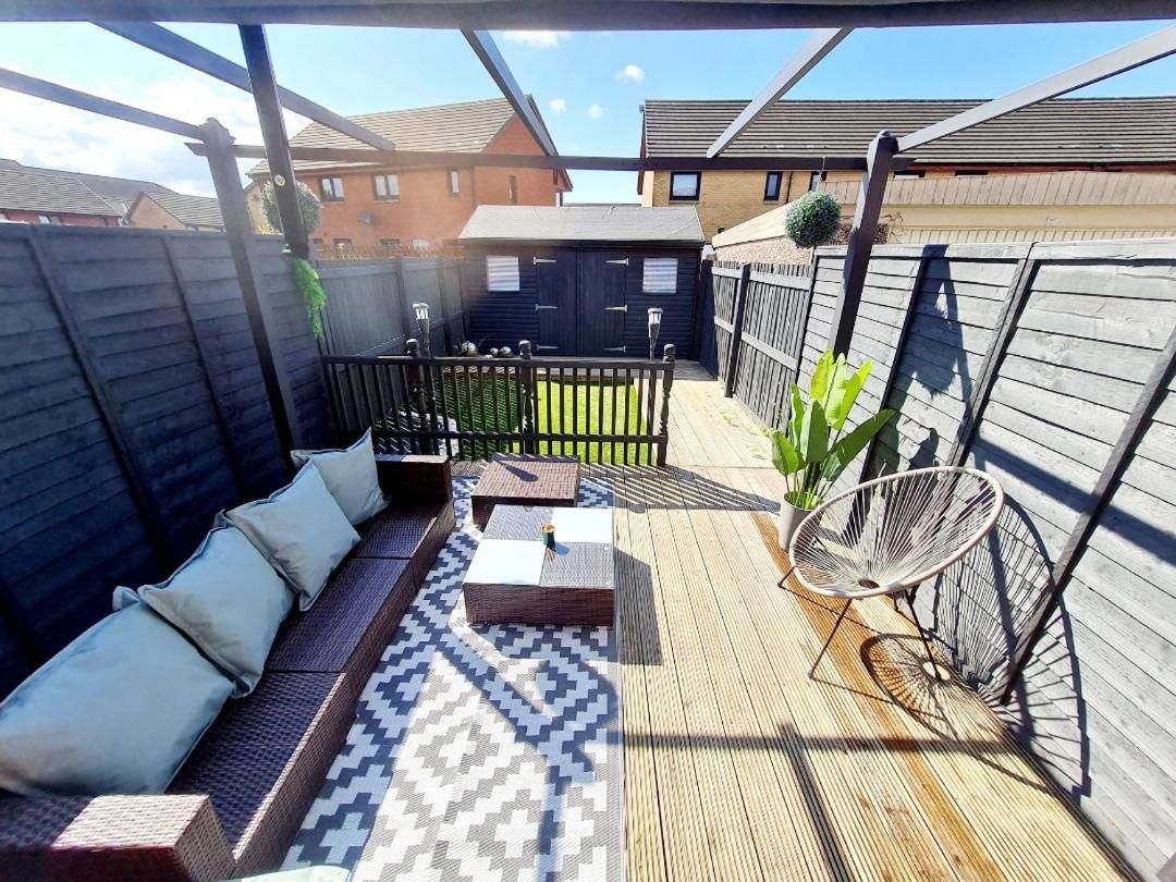 Lovely House With Back Garden - Private Driveway Glasgow Luaran gambar
